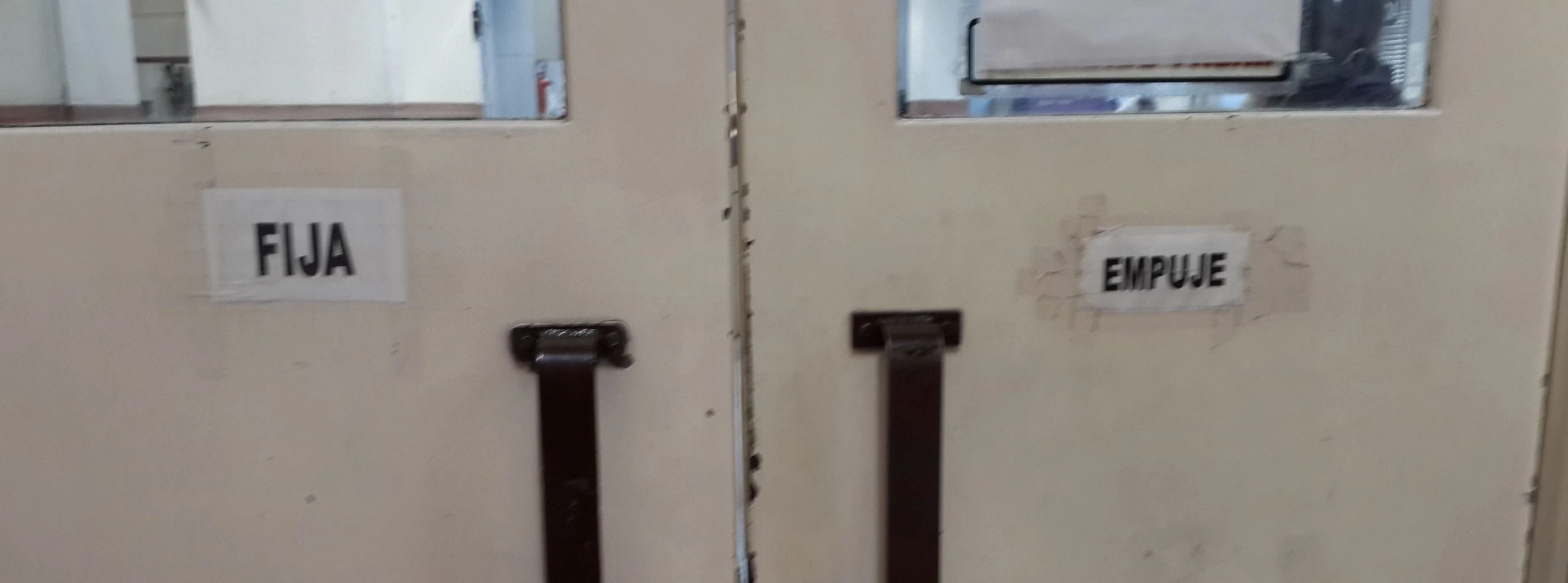 Puertas poco usables