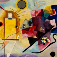 Amarillo Rojo Azul 1925 Wassily Kandinsky