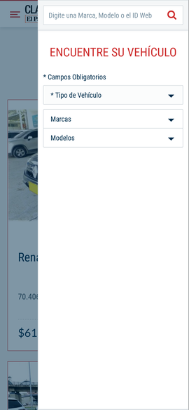 El Pais movil filtros