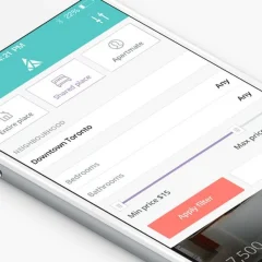 Filtros en un dispositivo móvil