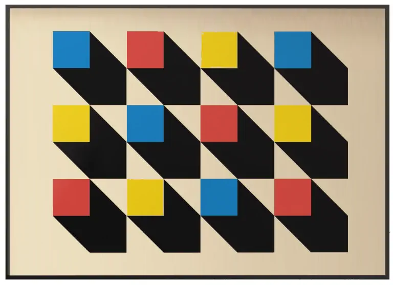 Afiche Bauhaus 1923