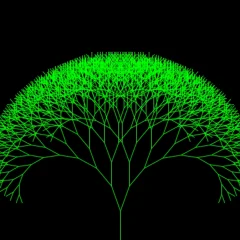 arbol fractal