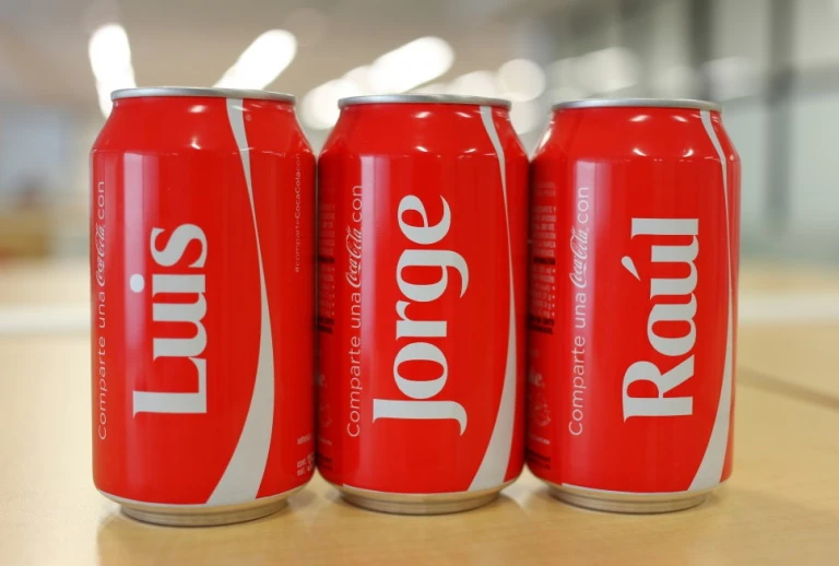 coca cola personalizada