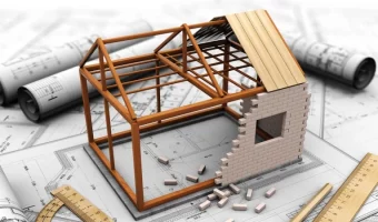 construyendo una casa ilustracion