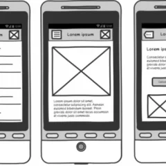 ejemplos de wireframes en movil