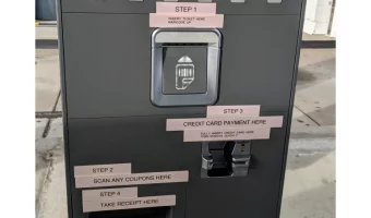 error de usabilidad en maquina de pago de estacionamiento