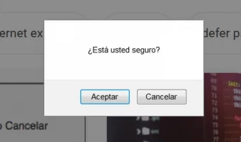 Mensaje¿ está usted seguro?