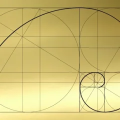 Espiral basada en la proporción aurea