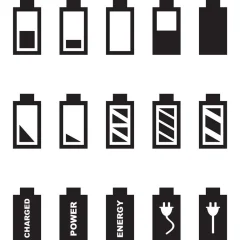 Iconos de batería