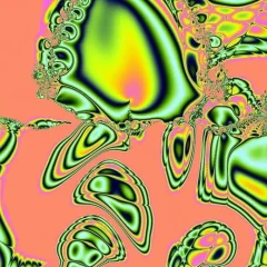 imagen fractal de transofrmación