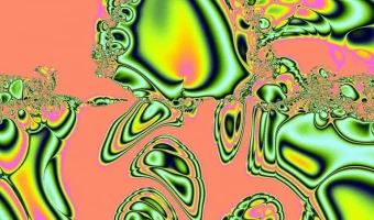 imagen fractal de transofrmación