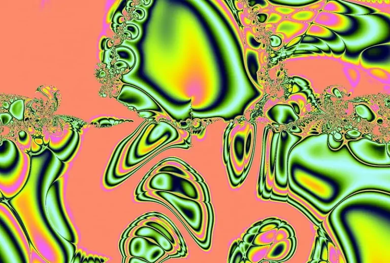 imagen fractal de transofrmación