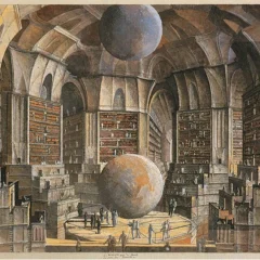 la bibiliteca de babel de Jorge Luis Borges