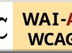 Logo de la W3C para el cumplimiento de la accesibilidad