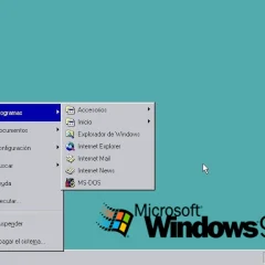 Menú de Inicio de Windows 95
