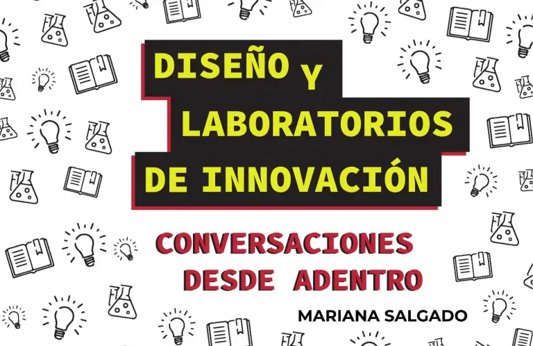 Tapa del libro Diseño y Laboratorios de Innovación, de Mariana Salgado (recorte)