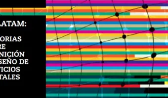tapa del libro colectivo UX LATAM: historias sobre definición y diseño de servicios digitales